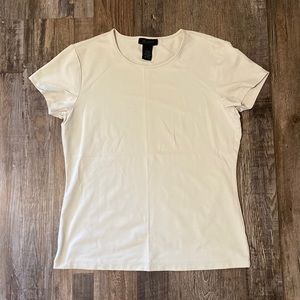 The cream color is a lot lighter in person